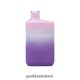 Geek Bar B5000 Disposable 4Z428T28 Grape Ice | Geek Bar Ireland