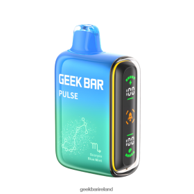 Geek Bar Pulse 15K Disposable Vape 4Z428T60 Scorpio Blue Mint | Geek Bar Vape Flavors