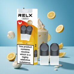 Banana Freeze RELX Pod Pro 2 600 Puffs 1.8% Nicotine Ireland vapes