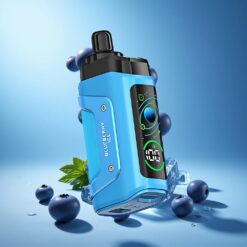 Blueberry Ice Razz Bar 45000 Puffs Adjustable Airflow Ireland vapes