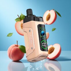 Juicy Peach Ice Razz Bar 45000 Puffs Adjustable Airflow Ireland vapes