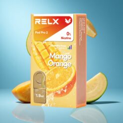 Mango Orange RELX Pod Pro 2 600 Puffs Boost Mode Ireland Vapes