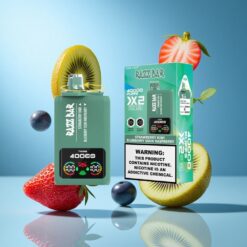 Strawberry Kiwi Blueberry Sour Raspberry Razz Bar 40000 Puffs Power Screen Display Ireland vapes