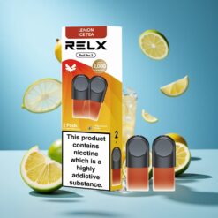 Tea-Lemon Ice Tea RELX Pod Pro 2 600 Puffs 1.8% Nicotine Ireland vapes