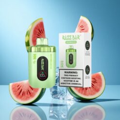 Watermelon Ice Razz Bar 50K Puffs Disposable Vape Mesh Coil Ireland vapes