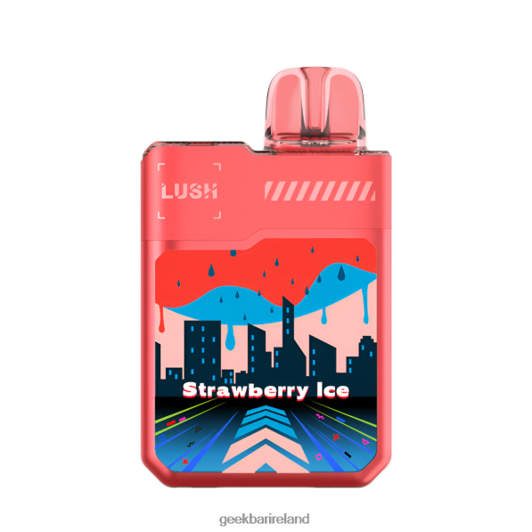 Geek Bar Cigarettes - Geek Bar Digiflavor Lush Disposable Vape Strawberry Ice 8H2V80