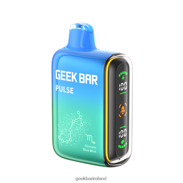 Geek Bar Cigarettes - Geek Bar Pulse 15K Disposable Vape Scorpio Blue Mint 8H2V60