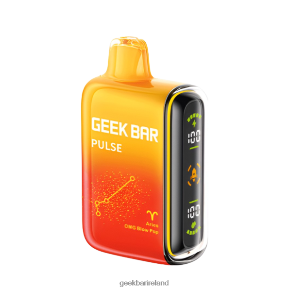 Geek Bar Online - Geek Bar Pulse 15K Disposable Vape Aries Omg Blow Pop 8H2V43