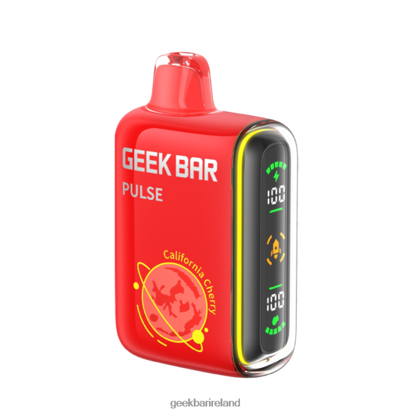 Geek Bar Vape Flavors - Geek Bar Pulse 15K Disposable Vape California Cherry 8H2V46