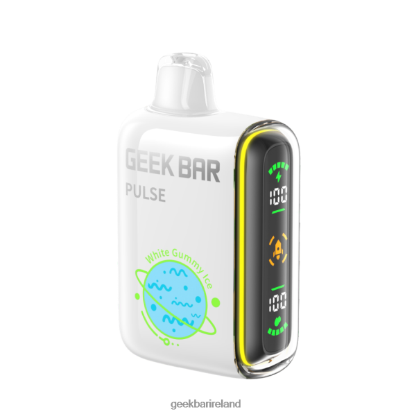 Geek Vape Ireland - Geek Bar Pulse 15K Disposable Vape White Gummy Ice 8H2V68